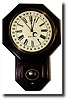 Seth Thomas short drop octagon wall clock