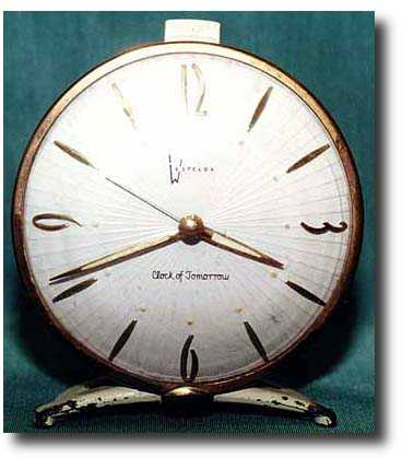 Westclox "Clock of Tomorrow", Dated 1955 — Antique Clocks Price Guide