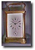 Grande sonnerie strike, repeat and alarm carriage clock circa 1880