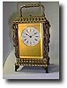 French Strike and Repeat Antique Caryatid Carriage Clock, c. 1880