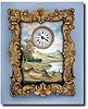 Enamel Easel Clock, c. 1870