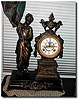 Ansonia Standing Statue Clock