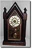 Unusual Jerome Steeple clock