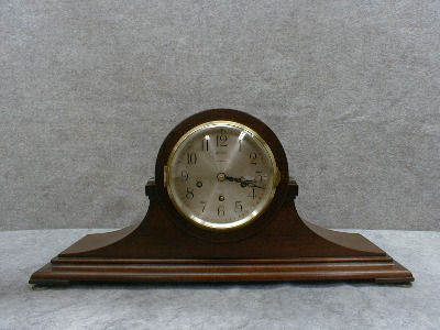 ANSONIA "SONIA No. 1" WESTMINSTER TAMBOUR IN A MAHOGANY CASE. CIRCA 1925-30. — Antique Clocks Price Guide