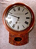 THIS IS AN ENGLISH DROP DIAL CABLE DRIVEN FUSEE TIMEPIECE. CIRCA 1910-20.