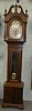 JUNGHANS MAHOGANY HALL CLOCK. CIRCA 1920.