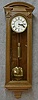 VIENNA POST OFFICE REGULATOR. THIS IS AN 8 DAY SINGLE WEIGHT TIMEPIECE. CIRCA 1900.