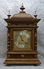 GERMAN BRACKET CLOCK. CIRCA 1890.