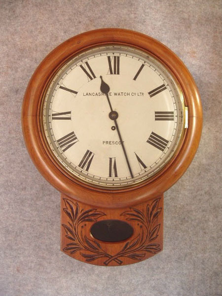 This Is An English Drop Dial Cable Driven Fusee 8-Day Timepiece. Circa 1910-20. — Antique Clocks Price Guide