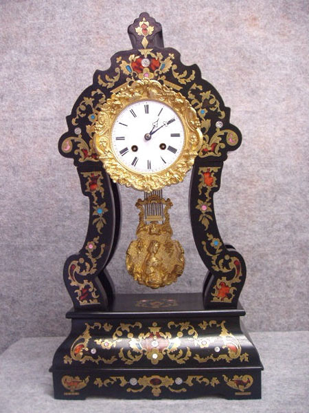 French Empire Mantel Clock. Circa 1850'S — Antique Clocks Price Guide