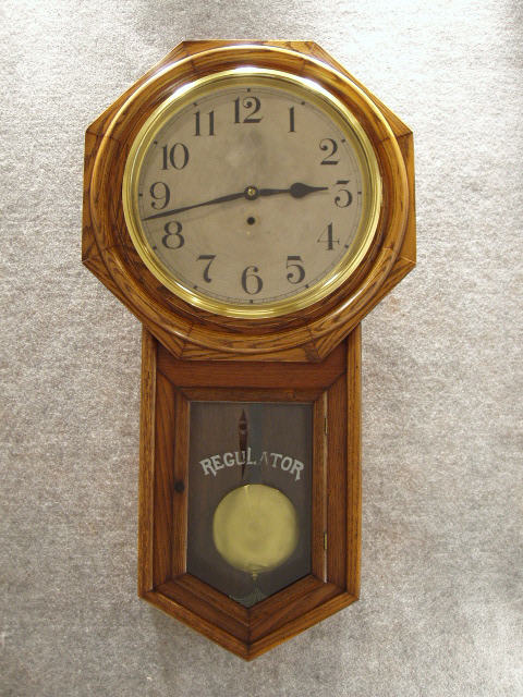 This Is The "Consort" Long Drop Timepiece By The Waterbury Clock Co. Circa 1910-1915. — Antique Clocks Price Guide