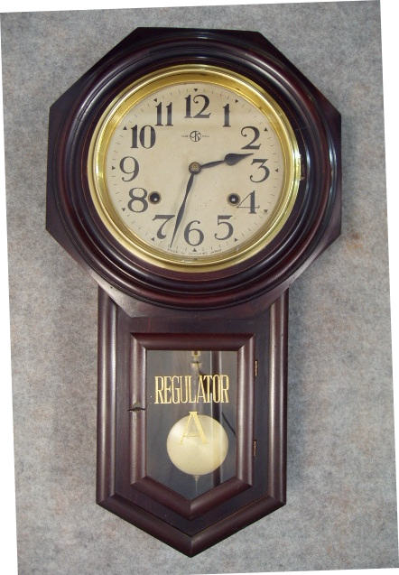 Japanese School Clock Made In Occuiped Japan Circa 1945-1952. — Antique Clocks Price Guide