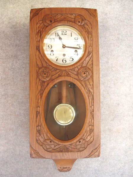 French Art Deco Style Box Clock With 2 Chimes. Circa 1920-1930. — Antique Clocks Price Guide