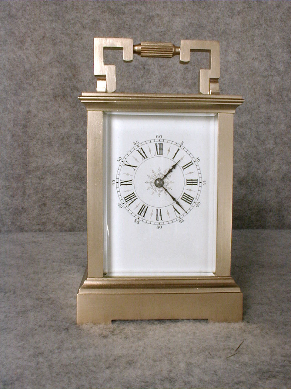 French Time Only Carriage Clock In An Anglaise Case. Circa 1890-1900. — Antique Clocks Price Guide
