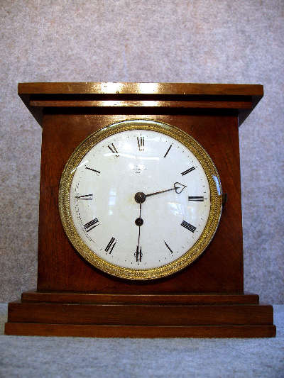 English Fusee Bracket Timepiece With A Lever Escapement Platform By "Viner, New Bond St., London'. Circa 1800. — Antique Clocks Price Guide