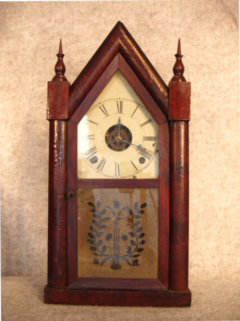 This Is An American Steeple Clock By Bristol Brass And Clock Co, Bristol, Ct. — Antique Clocks Price Guide