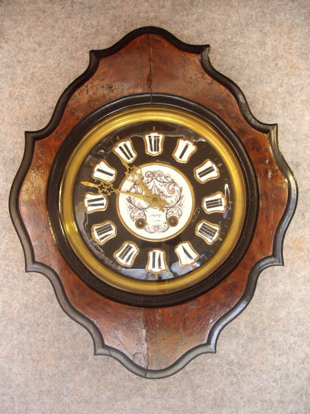 French Picture Frame Clock. Circa 1880. — Antique Clocks Price Guide