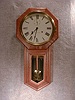 Seth Thomas "World" Wall Clock In An Old Oak Case.  Circa 1905-15.