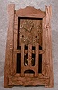 Mission Oak Mantel Clock The "San Rafael" By The New Haven Clock Co. Circa 1910-15.