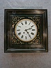 French Picture Frame Clock In A Square Case. Circa 1870'S.