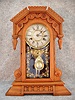 New Haven "Osage" Oak Shelf Clock. Circa 1885.
