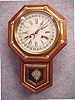 Waterbury 10" "Yeddo" Drop Octagon Wall Clock. Circa 1890-1900. 