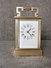 French Time Only Carriage Clock In An Anglaise Case. Circa 1890-1900.