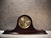 "Meteor" Tambour By The Ingraham Clock Co In A Dark Mahogany Finish. Circa 1925