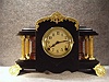 Black Mantel Clock By The Sessions Clock Co. Circa 1925.