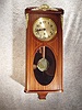 French Box Clock In A Mahogany Veneered Case. Circa 1900-1910. 