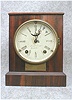 This Is An 8-Day Marine Lever Clock In A Rosewood Cottage Clock Case By Elisha Manross, Bristol, Ct.