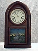 30 Hour Springwound "Beehive" Clock, Circa 1854-1860, Made By The Ansonia Brass Co. In Ansonia, Ct. 