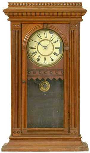 Waterbury Walnut Shelf Clock — Antique Clocks Price Guide