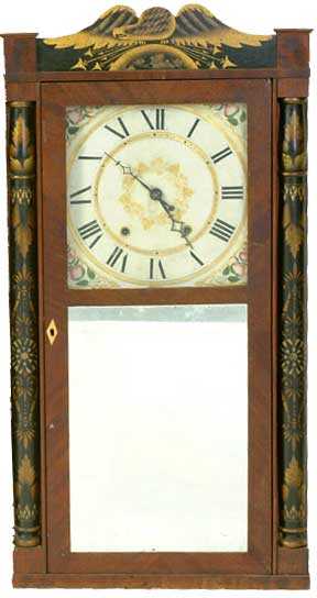 Seth Thomas Column and Splat Shelf Clock — Antique Clocks Price Guide