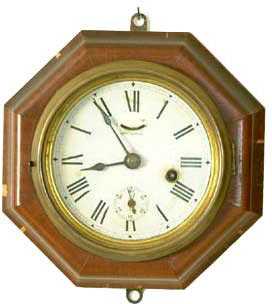 Seth Thomas Octagon Gallery Wall Clock — Antique Clocks Price Guide