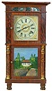 Marshall & Adams, Seneca Falls, NY Double Decker Column Wall Clock