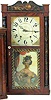 George Marsh, Farmington, Conn. Column and Splat Shelf Clock