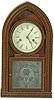 Jerome & Co., New Haven, Conn. Ripple Front Beehive Shelf Clock