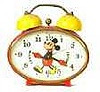 Little Bradley Oval Mickey Mouse Alarm Clock, c. 1970's