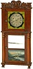 Munger and Benedict Column and splat shelf clock