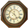 Ansonia Gallery Advertising Wall Clock