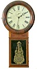 Seth Thomas Rosewood Drop Trunk Wall clock