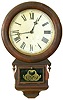 Ansonia Brass & Copper Co. Round Head Drop Trunk Schoolhouse Clock
