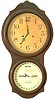 Ithaca Wall Office Calendar clock