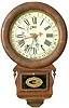 Ansonia Brass & Copper Co. Round Head Drop Trunk Schoolhouse Clock