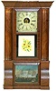 Birge & Peck Double Decker Empire Column Shelf Clock