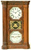 Seth Thomas Calendar Empire Column Shelf Clock