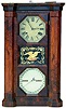 Seth Thomas Calendar Empire Column Shelf Clock