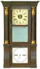 Seth Thomas Calendar Empire Column Shelf Clock