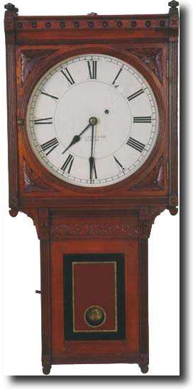 E. HOWARD &amp; CO., No. 75 WALL REGULATOR (Boston, MA c. 1870) — Antique Clocks Price Guide